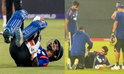 পায়ে চোট পেলেন ইশান কিষান, দুশ্চিন্তায় ভারত