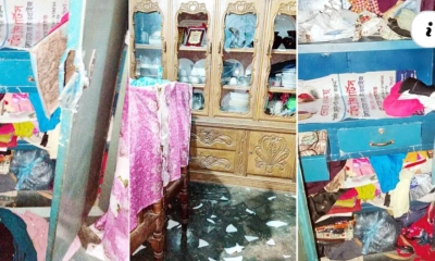 সিলেটের দক্ষিণ সুরমায় সাংবাদিকের বাসায় হামলা-ভাঙচুর-লুটপাট
