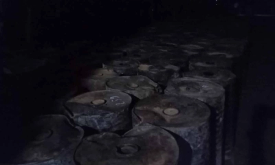 সাবেক কাউন্সিলরের ব্যবসা প্রতিষ্ঠানে ২১৫ ড্রাম চোরাই বিটুমিন
