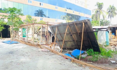 একদিকে উচ্ছেদ অন্যদিকে দখল