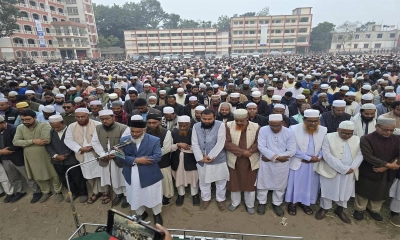 জামায়াত নেতার মৃত্যুতে থমথমে শেরপুর, জানাজা সম্পন্ন 