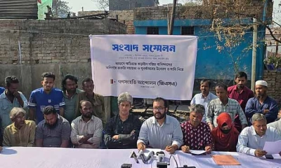 সরকার কড়াইল বস্তিবাসীর অধিকারের তোয়াক্কা করছে না: জোনায়েদ সাকি