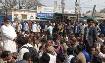 রংপুরে বিএনপি প্রার্থীর ফল প্রত্যাখ্যান, সড়ক অবরোধ