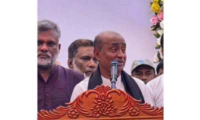 শৈলকুপায় আইনমন্ত্রীর গণসংবর্ধনা, উন্নয়ন ও সম্প্রীতির বার্তা