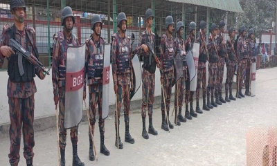 শেরপুরে বিজিবি মোতায়েন, সতর্ক সেনা-র‌্যাব