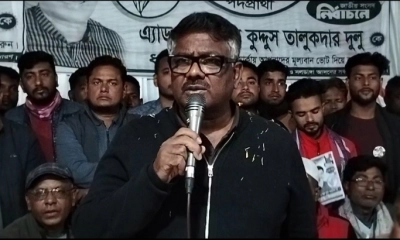 বোমা ফাটিয়ে গুলি ফুটিয়ে নির্বাচন বানচাল করা যাবে না : দুলু