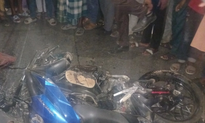 ঝিনাইদহে সড়ক দুর্ঘটনায় দুই মোটরসাইকেল আরোহী নিহত