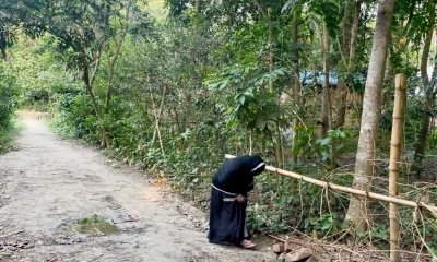 অবরুদ্ধ ১৫ পরিবার, চলাচলের একমাত্র পথ বন্ধ