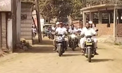 জামায়াত প্রার্থীর কর্মীদের মোটরসাইকেল শোডাউন, আচরণবিধি লঙ্ঘনের অভিযোগ