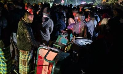 শেরপুরে ট্রাকচাপায় দুই অটোরিকশা আরোহী নিহত 