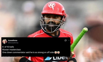 সমালোচনার মুখে মোহাম্মদ রিজওয়ান
