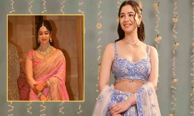 শাড়িতে নজর কাড়লেন সারা টেন্ডুলকার