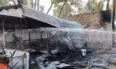 কুয়াকাটায় আগুনে ভস্মীভূত ৮ ব্যবসাপ্রতিষ্ঠান