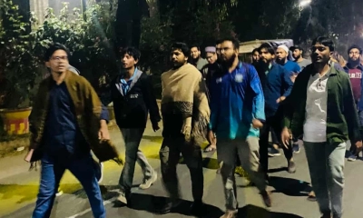 জাবের-আম্মারদের ওপর হামলার প্রতিবাদে বাকৃবিতে বিক্ষোভ