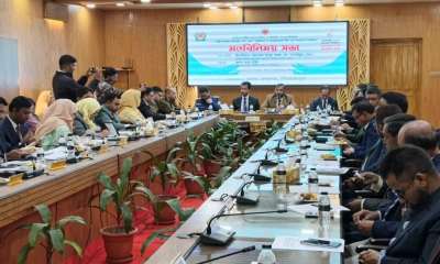 নির্বাচনের জন্য সবাইকে একত্রিত হয়ে কাজ করতে হবে : ইসি সানাউল্লাহ