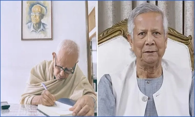 ভাষাসৈনিক আহমদ রফিকের প্রয়াণে প্রধান উপদেষ্টার শোক