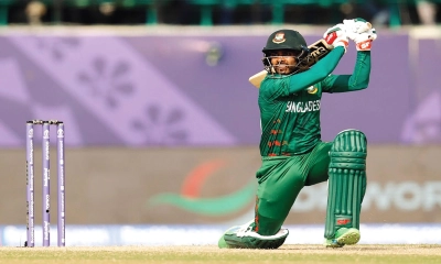 আফগানিস্তানকে ২২২ রানের টার্গেট দিল বাংলাদেশ