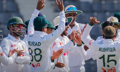 সিলেটে টেস্টের প্রথম দিনে আয়ারল্যান্ডের সংগ্রহ ২৭০ রান