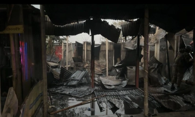 নীলা মার্কেটে ভয়াবহ অগ্নিকাণ্ড, ৫ দোকান পুড়ে ছাই