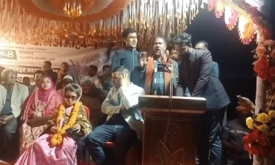 জামায়াতের নেতাকর্মীদের রগ কাটার হুমকি দিল কৃষকদল নেতা