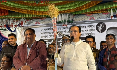 ‘ধানের শীষে ভোট দিলে আমি হব ইঞ্জিন, বাকিরা হবে বগি’