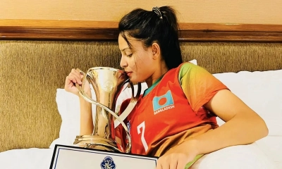 নেপালের লিগ মাতাতে দেশ ছাড়লেন সানজিদা আক্তার