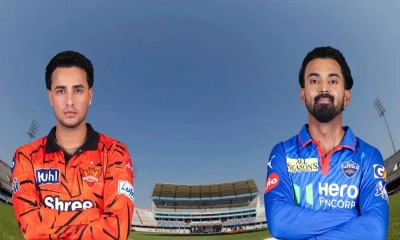আইপিএলে আজ মুখোমুখি হায়দরাবাদ-দিল্লি