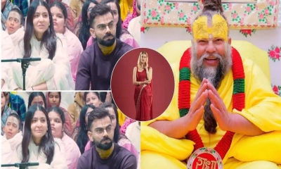 বৃন্দাবনে গেলেন বিরাট-আনুশকা