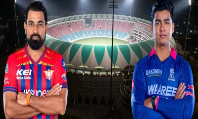 আইপিএলে আজ মুখোমুখি লক্ষ্ণৌ-রাজস্থান