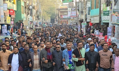 ঝিনাইদহ-৪ আসনে স্বতন্ত্র প্রার্থীর প্রচার