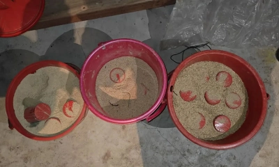 মুদি দোকান থেকে ৩ বালতি ককটেল উদ্ধার