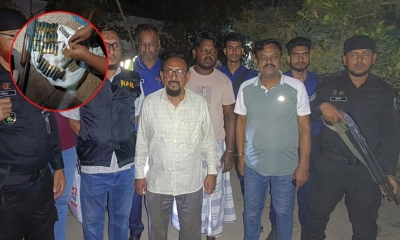 মুন্সীগঞ্জে দুই গ্রুপের গোলাগুলির ঘটনায় গ্রেপ্তার ৩