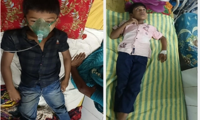 আম কুড়াতে গিয়ে জিওপি নেতার মারধরে হাসপাতালে দুই শিশু