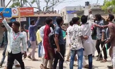 ঈশ্বরদী সরকারি কলেজে ছাত্রদল-শিবির সংঘর্ষ, কার্যালয় ভাঙচুর