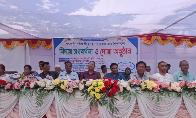 সোনাগাজীতে শিক্ষক-শিক্ষার্থীদের বিদায় সংবর্ধনা