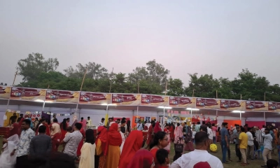 তৃতীয় দিনে শহীদ আবু সাঈদ বইমেলায় উপচেপড়া ভিড়