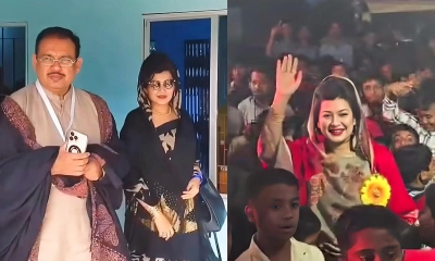 ভোটের মাঠে চমক দেখাচ্ছেন কিরনপত্নী লাবণ্য