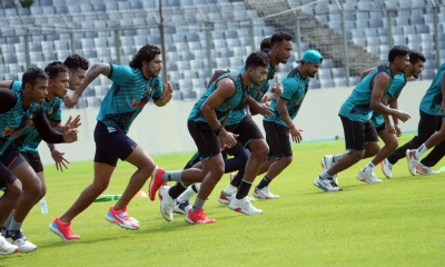 প্রস্তুতি ক্যাম্পে যোগ দিলেন লিটন দাস - অ্যাথলেটিক ক্রিকেটার চান কেলি