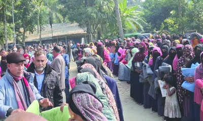 শীতবস্ত্র পেয়ে সোনাগাজীর মানুষের মুখে হাসি