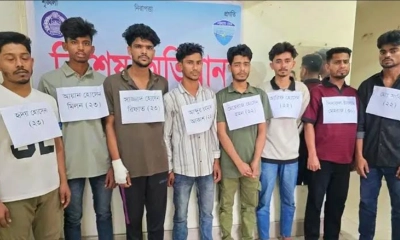 লক্ষ্মীপুরে দু’পক্ষের গোলাগুলির ঘটনায় গ্রেপ্তার ৮