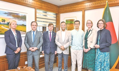 পররাষ্ট্রবিষয়ক উপদেষ্টার  সঙ্গে পাঁচ ইউরোপীয়  রাষ্ট্রদূতের বৈঠক