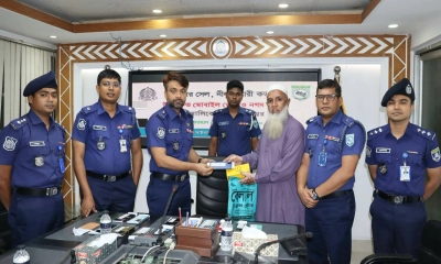 দেড় মাসে ২০টি হারানো  মোবাইল উদ্ধার
