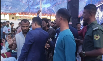 বিজয় দিবসের অনুষ্ঠানে জয় বাংলা স্লোগান, অনুষ্ঠান পণ্ড