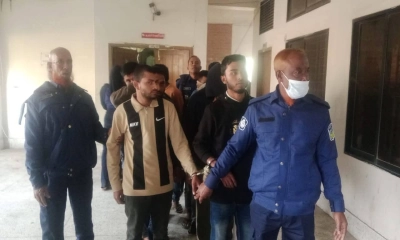 পিটিয়ে হত্যার পর মরদেহে আগুন: গ্রেপ্তার ১২ আসামির ৩ দিন করে রিমান্ড
