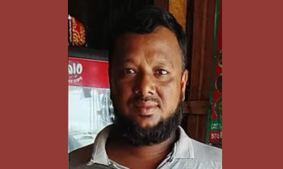 নিহত মাইক্রোবাসচালক সোহেল । ছবি- রূপালী বাংলাদেশ
