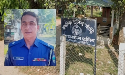 রাঙ্গাদিয়া (সিইউএফএল) পুলিশ ফাঁড়ির সহকারী উপপরিদর্শক (এএসআই) সিরাজুল ইসলাম । ছবি- রূপালী বাংলাদেশ