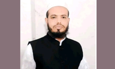 গ্রেপ্তার আওয়ামী লীগ নেতা ও শিক্ষক মো. রুবেল ভূঁইয়া।     ছবি- রূপালী বাংলাদেশ