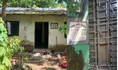 গ্রিল কেটে স্বর্ণালংকার ও নগদ টাকা চুরি। ছবি- রূপালী বাংলাদেশ