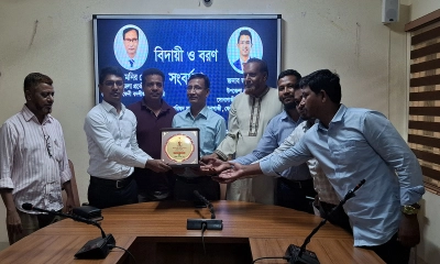 ​সোনাগাজীতে উপজেলা প্রকৌশলীর বিদায় ও বরণ