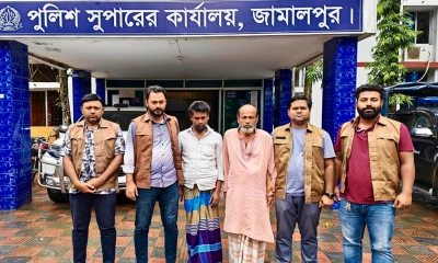 গ্রেপ্তারকৃত আসামি। ছবি- রূপালী বাংলাদেশ গ্রেপ্তারকৃত আসামি। ছবি- রূপালী বাংলাদেশ